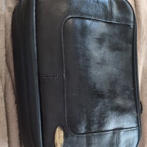 Black Leather Men's Bag